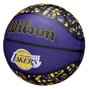 balon de basket wilson nba graffiti lakers #7